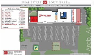 Arab, AL Commercial Land - 111 N Brindlee Mountain Pky Arab, AL Commercial Land - 111 N Brindlee Mountain Pky