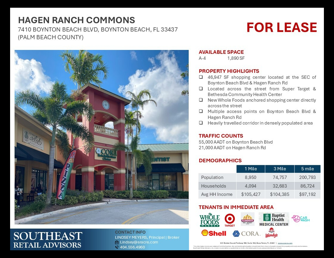 7410 Boynton Beach Blvd, Boynton Beach, FL for Rent