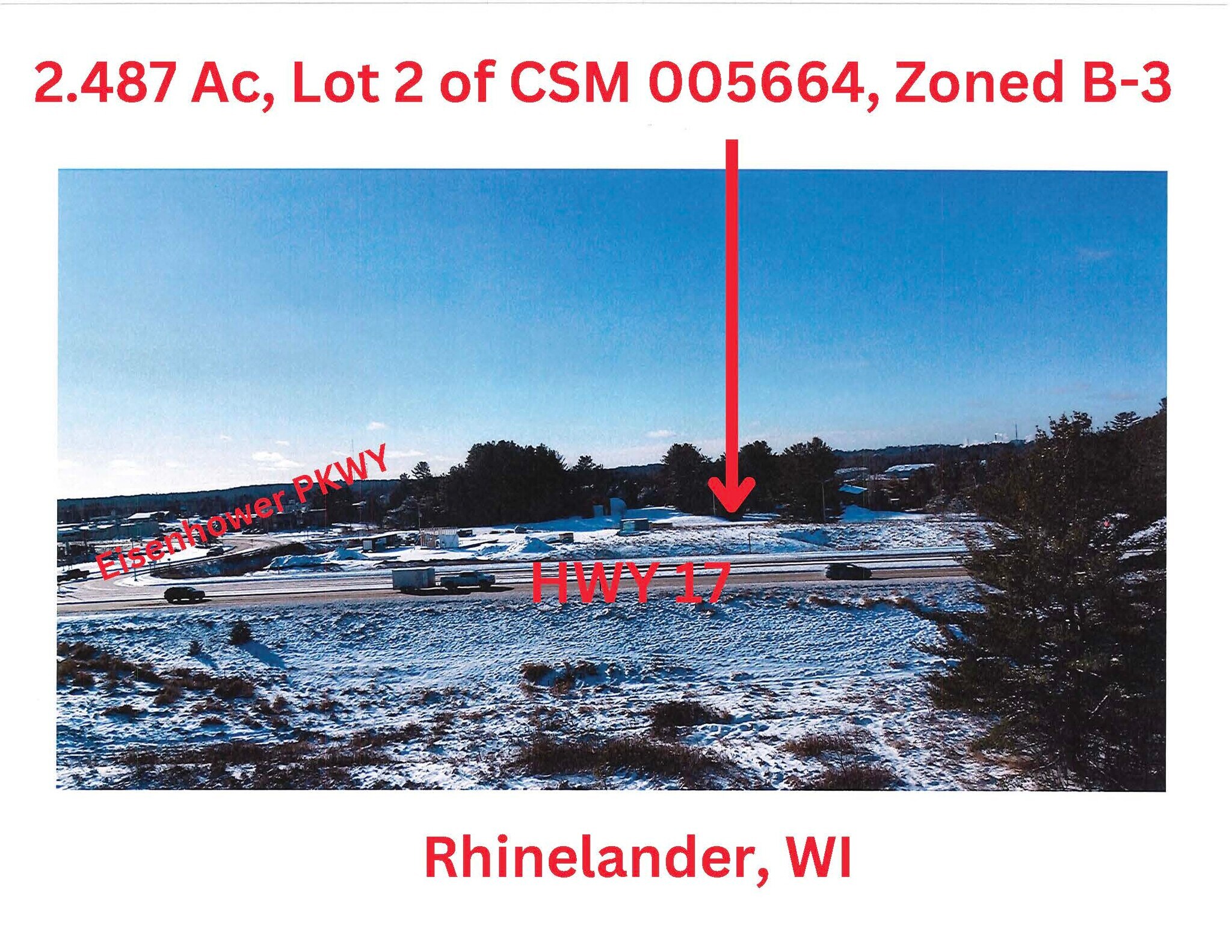 Spring Road @ Eisenhower Pkwy, Rhinelander, WI for Sale