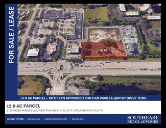 West Palm Beach, FL Commercial Land - 6350 Okeechobee Blvd West Palm Beach, FL Commercial Land - 6350 Okeechobee Blvd