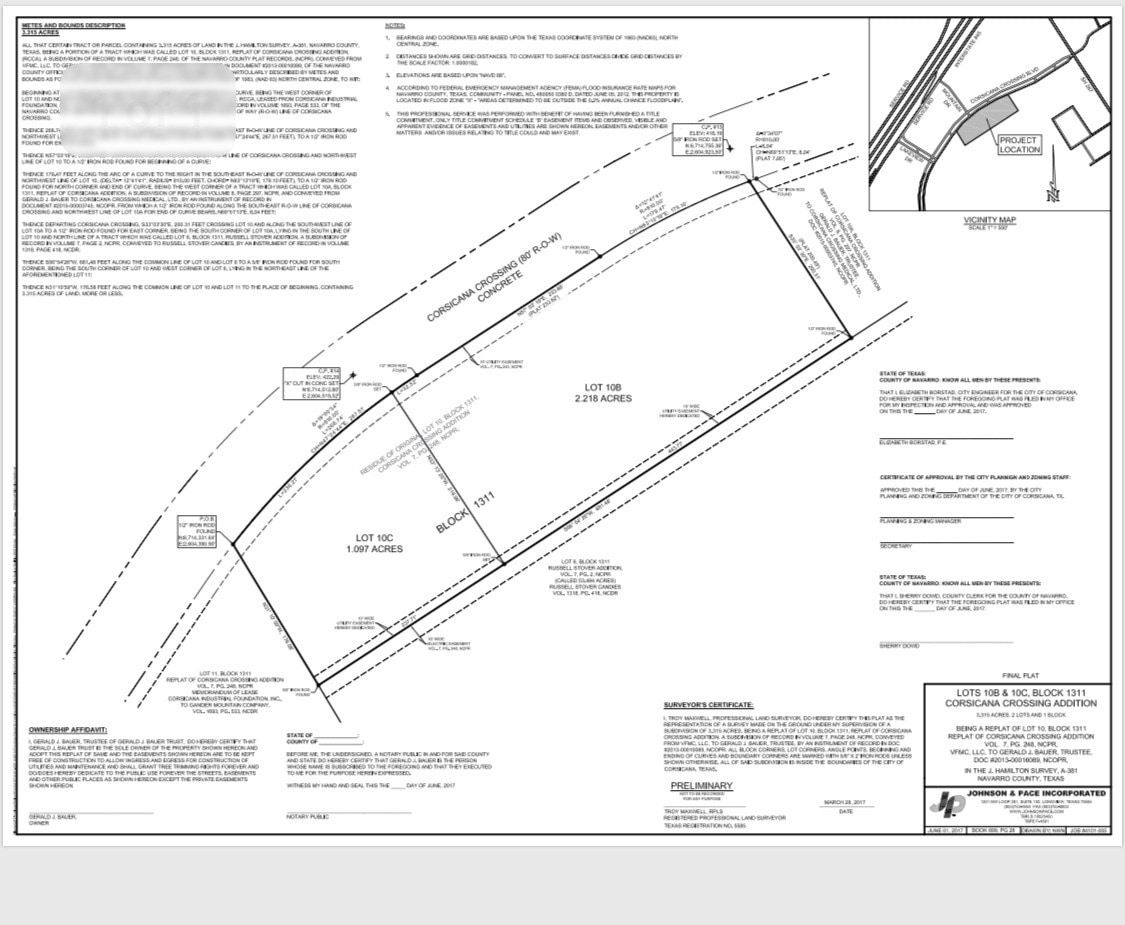 0 Corsicana Crossing Blvd, Corsicana, TX for Sale