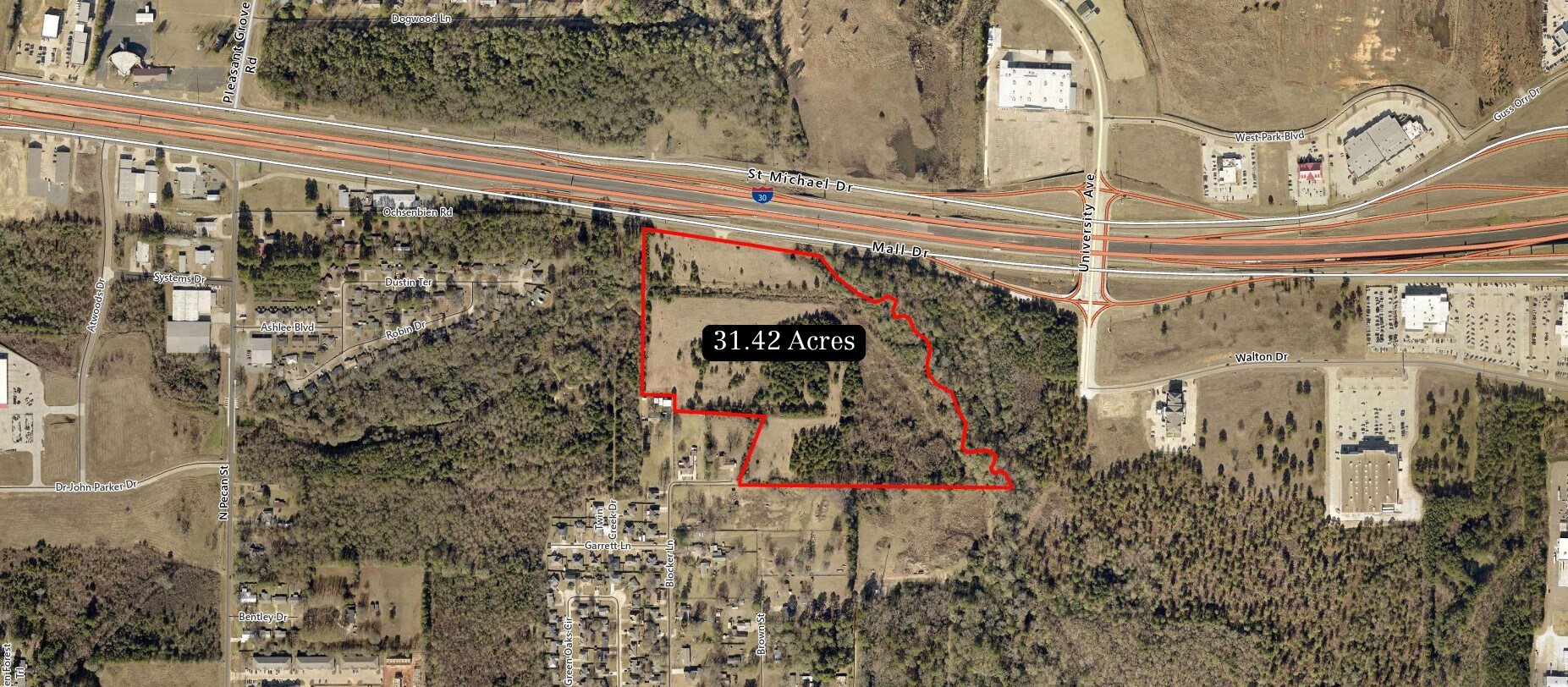 I-30 & Waggoner Creek, Texarkana, TX for Sale