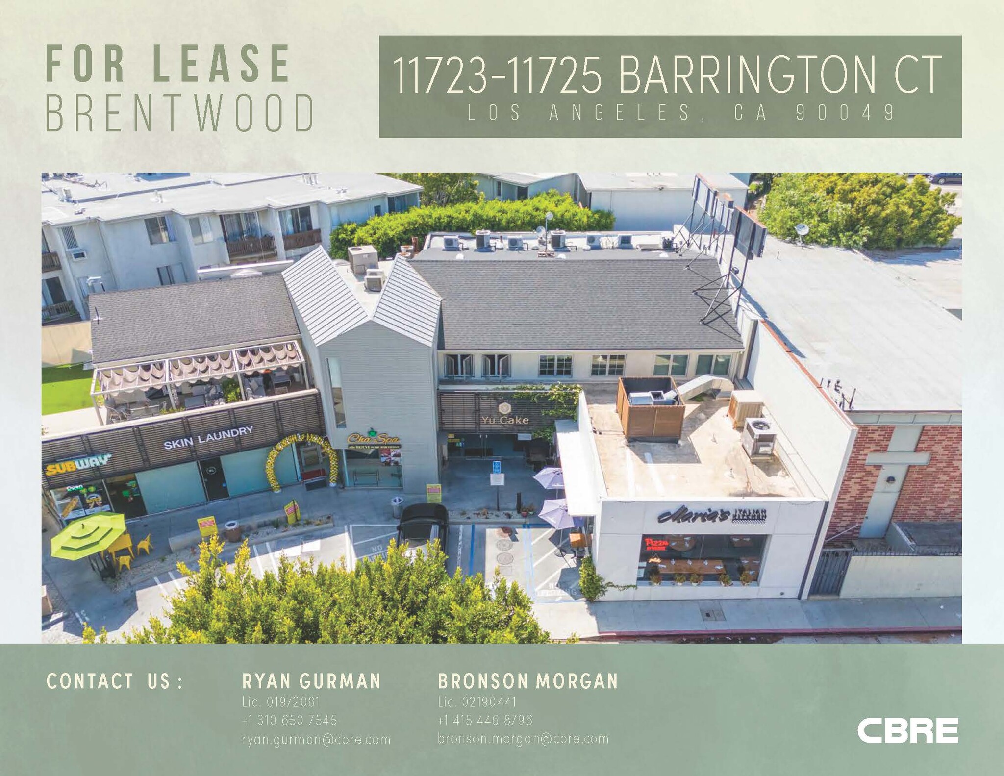 11723-11733 Barrington Ct, Los Angeles, CA for Rent