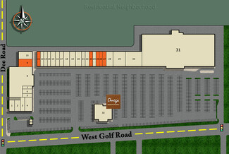 Niles, IL Retail - 9000-9196 W Golf Rd