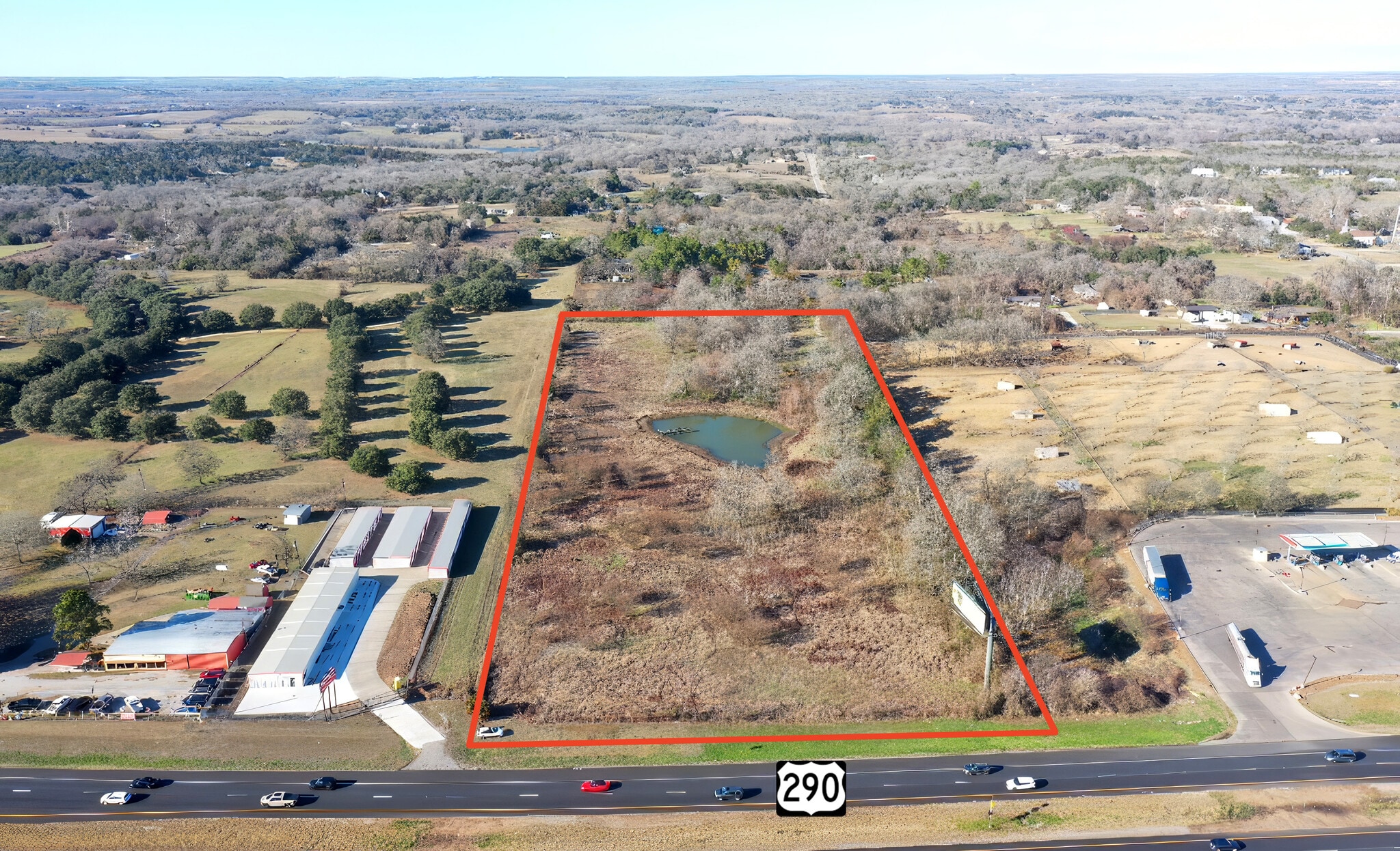 Hwy 290, Chappell Hill, TX for Sale