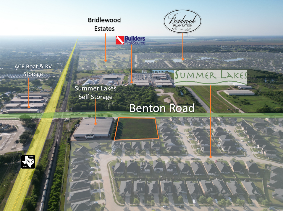 Benton Road, Rosenberg, TX for Sale