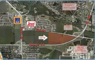 Sugar Grove, IL Commercial Land - SWC Rt 56 & Galena Blvd