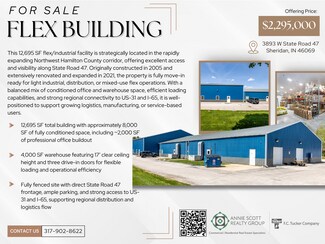 Sheridan, IN Light Manufacturing - 3893 W State Road 47 Sheridan, IN Light Manufacturing - 3893 W State Road 47