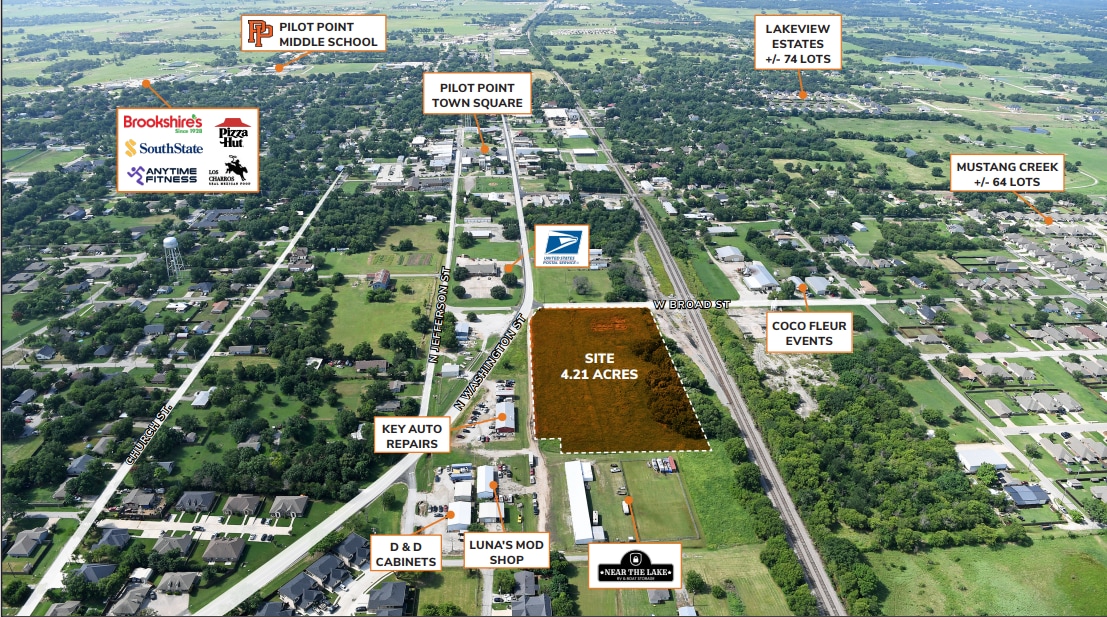 W Broad St, Pilot Point, TX for Sale