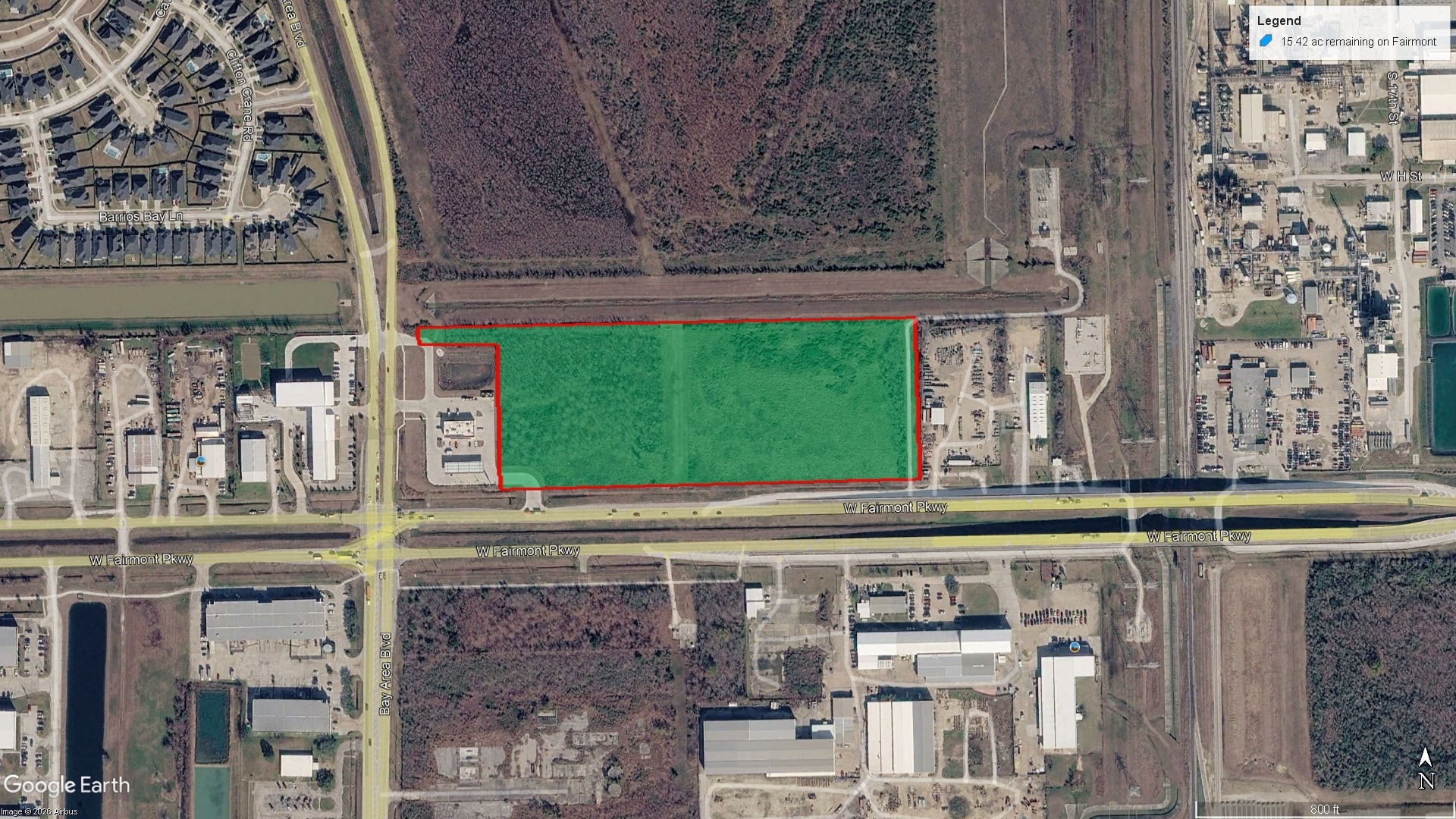 Bay Area Blvd @ W Fairmont Pkwy, La Porte, TX for Sale