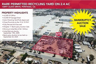 Fontana, CA Industrial - 14597 Aliso Dr