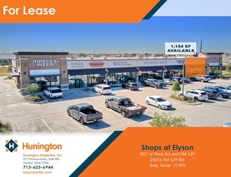 Katy, TX Retail - 23015 Fm 529 Katy, TX Retail - 23015 Fm 529