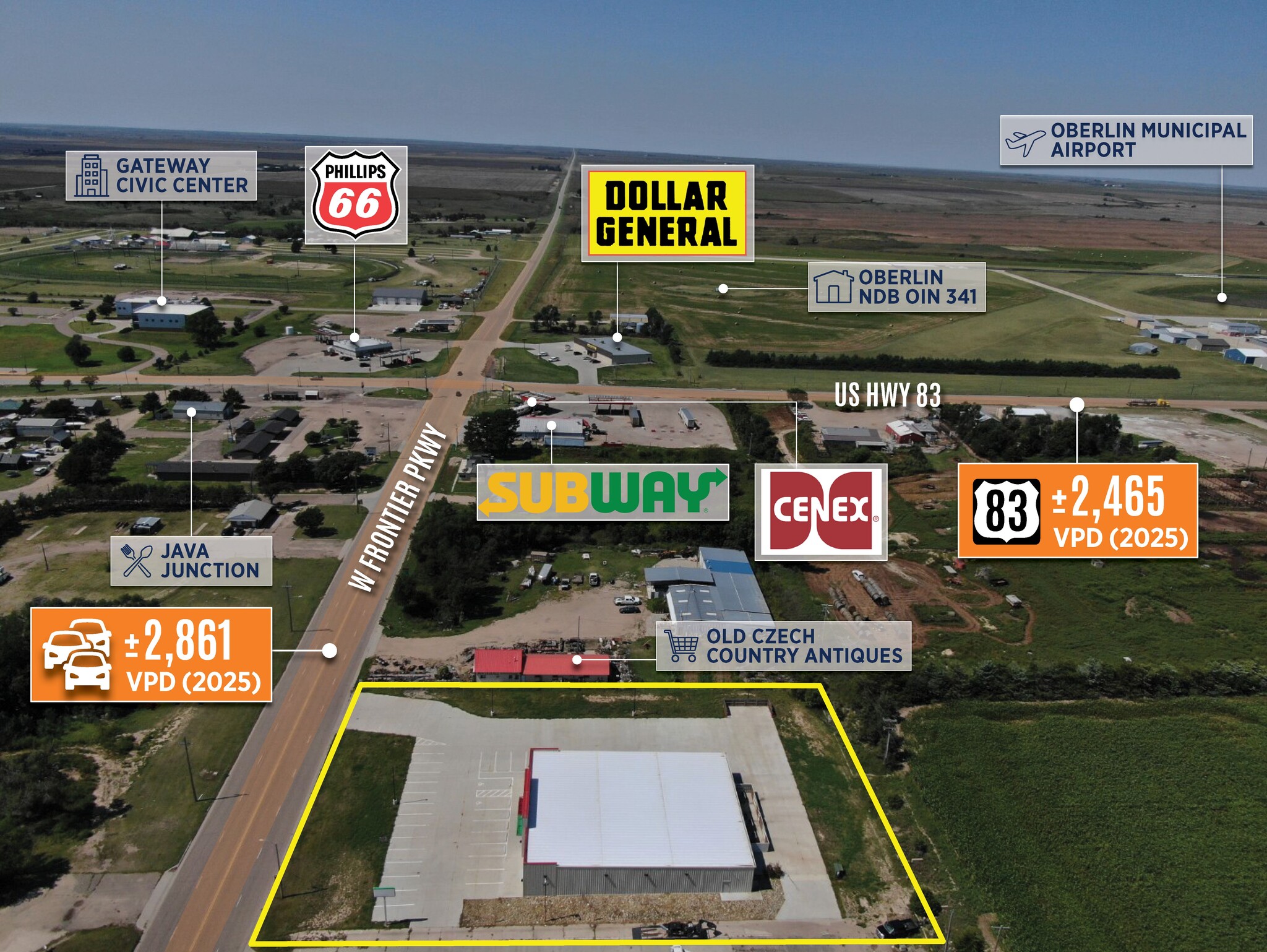 213 W Frontier Pky, Oberlin, KS for Sale