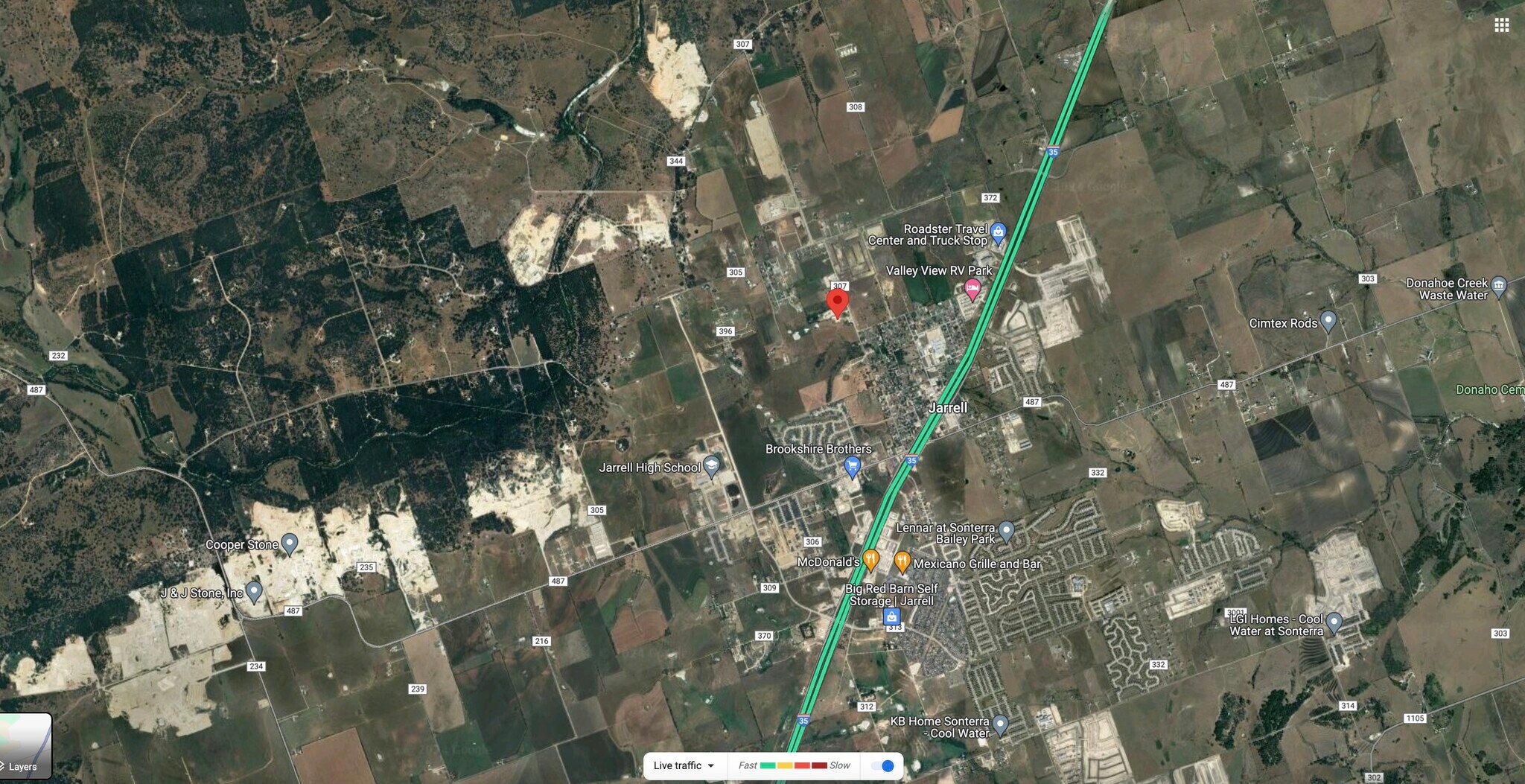 51 County Road 307, Jarrell, TX for Sale