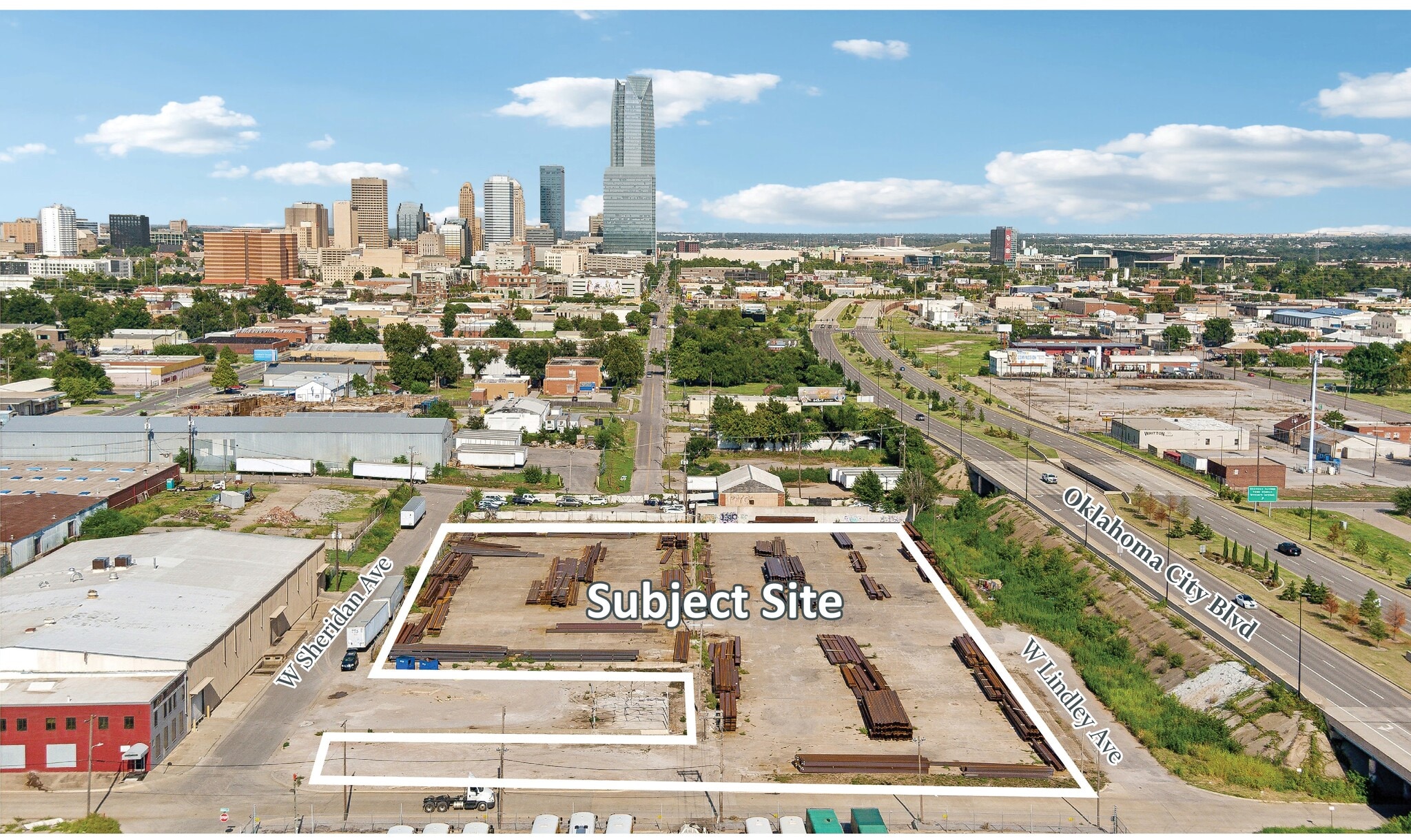 SEC of W Sheridan Ave & N Indiana Ave, Oklahoma City, OK for Rent