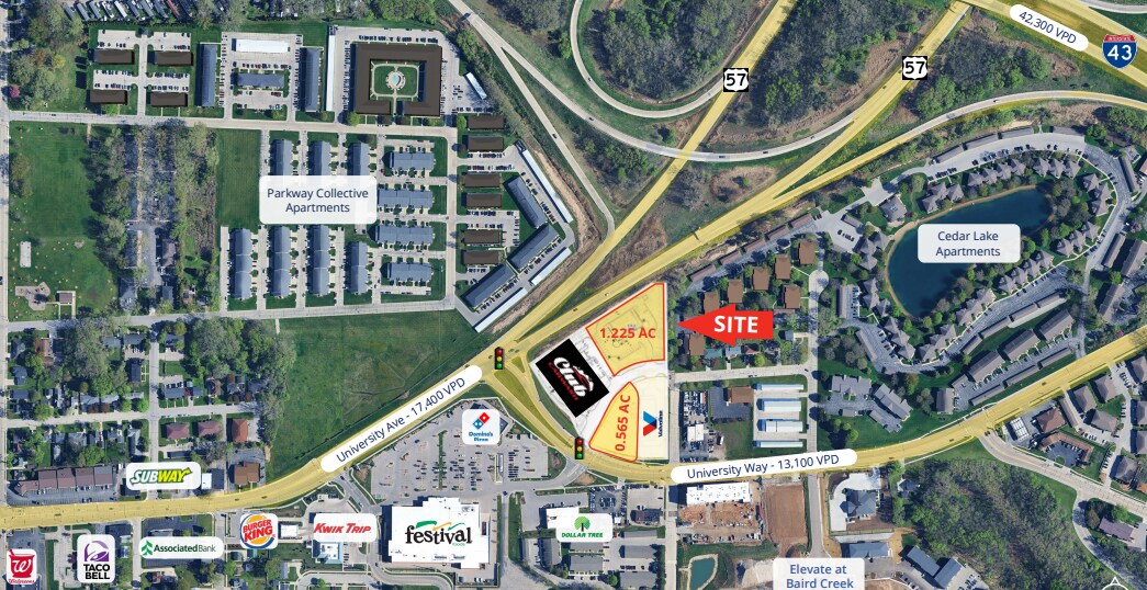 2475/2491 University Ave, Green Bay, WI for Rent