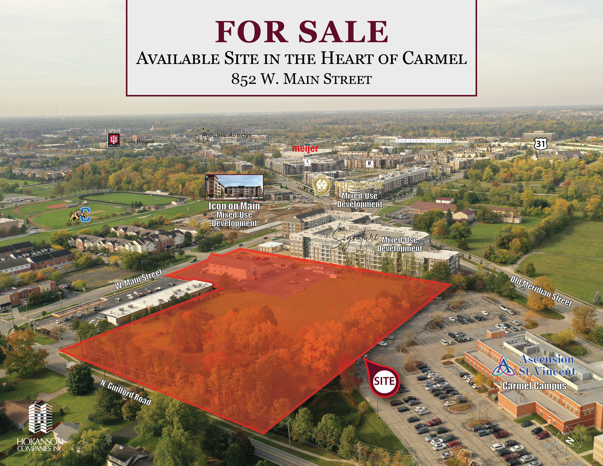 852 W Main St, Carmel, IN for Sale