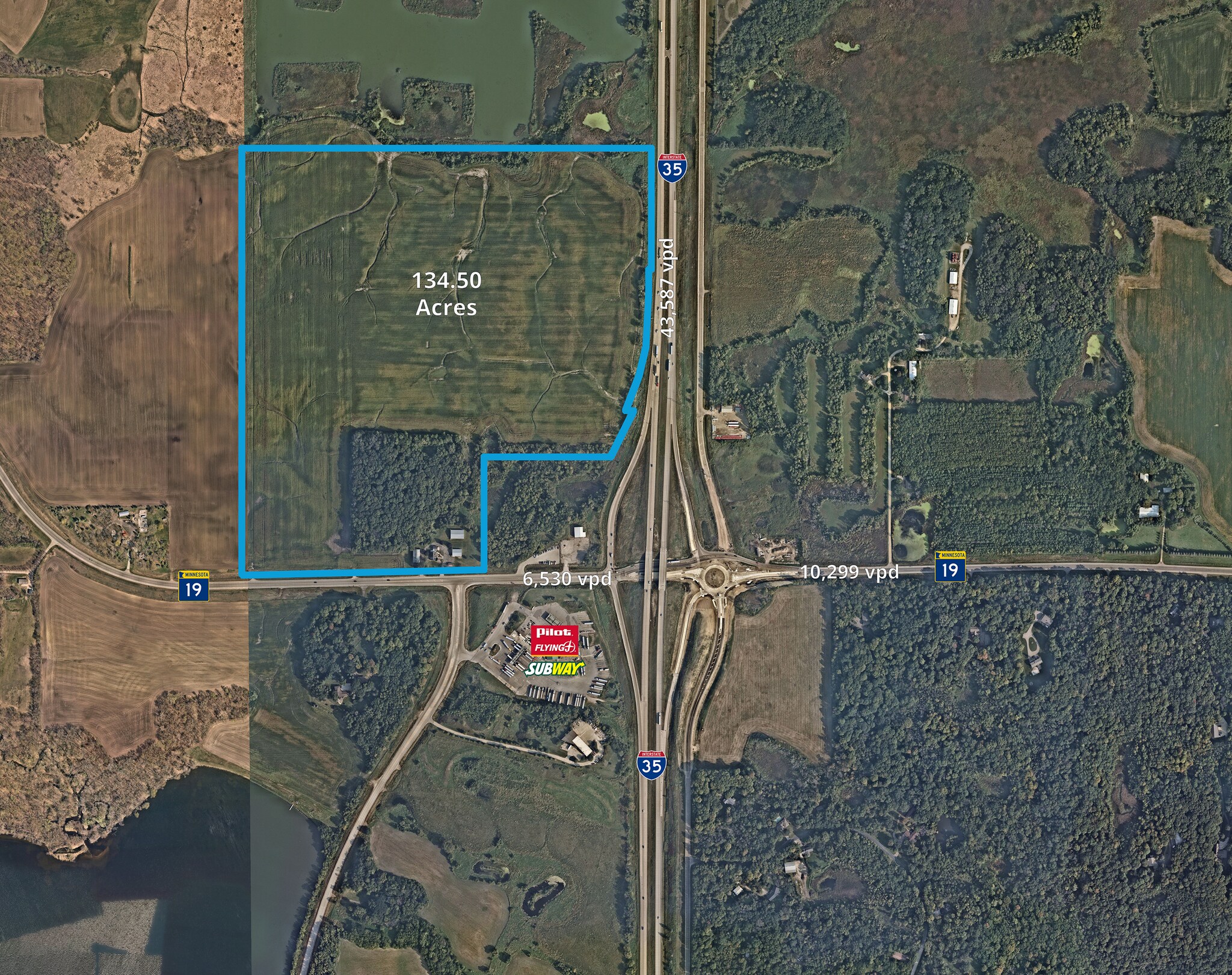 NW Interstate 35 @ Highway 19, Northfield, MN for Sale