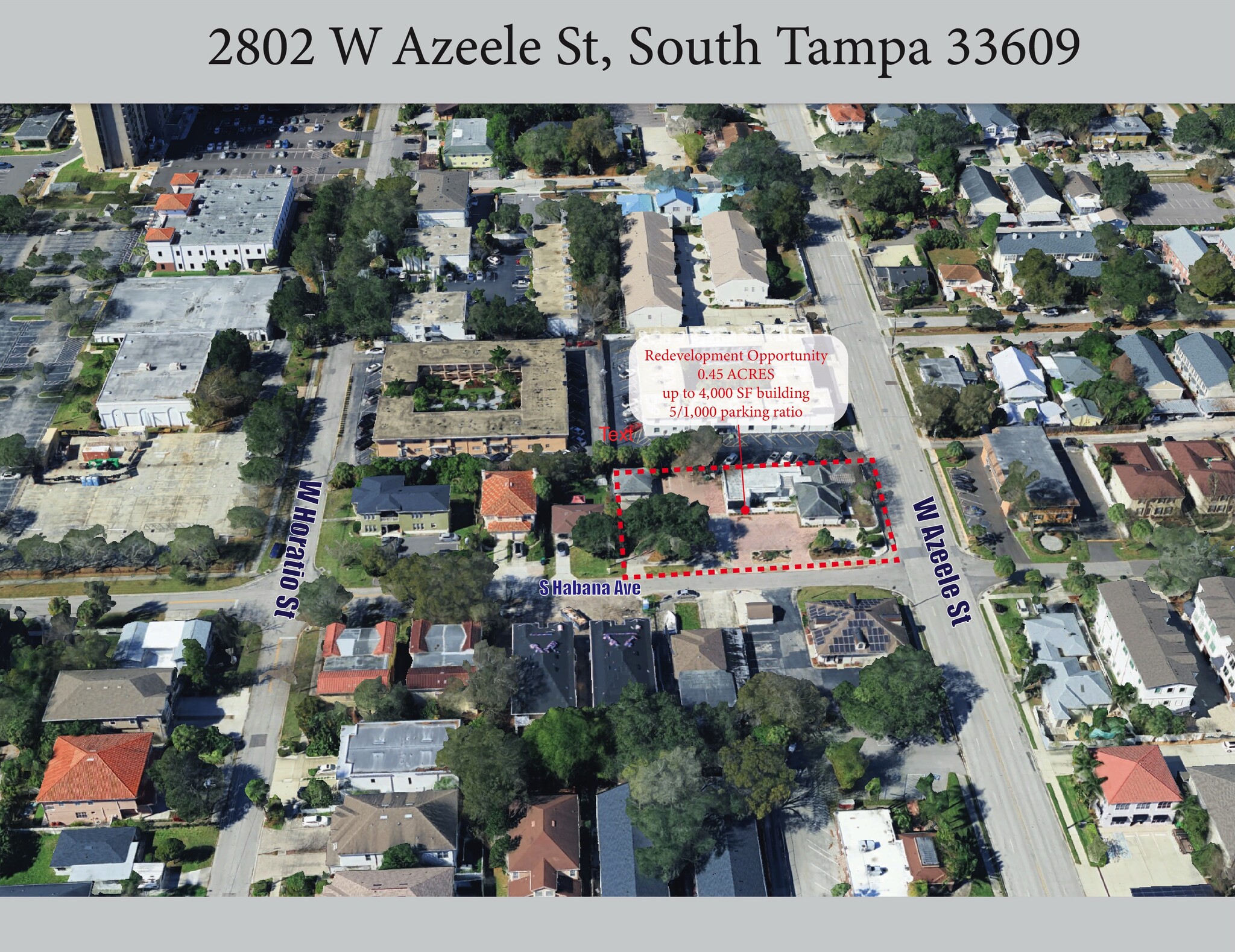 2802 W Azeele St, Tampa, FL for Sale