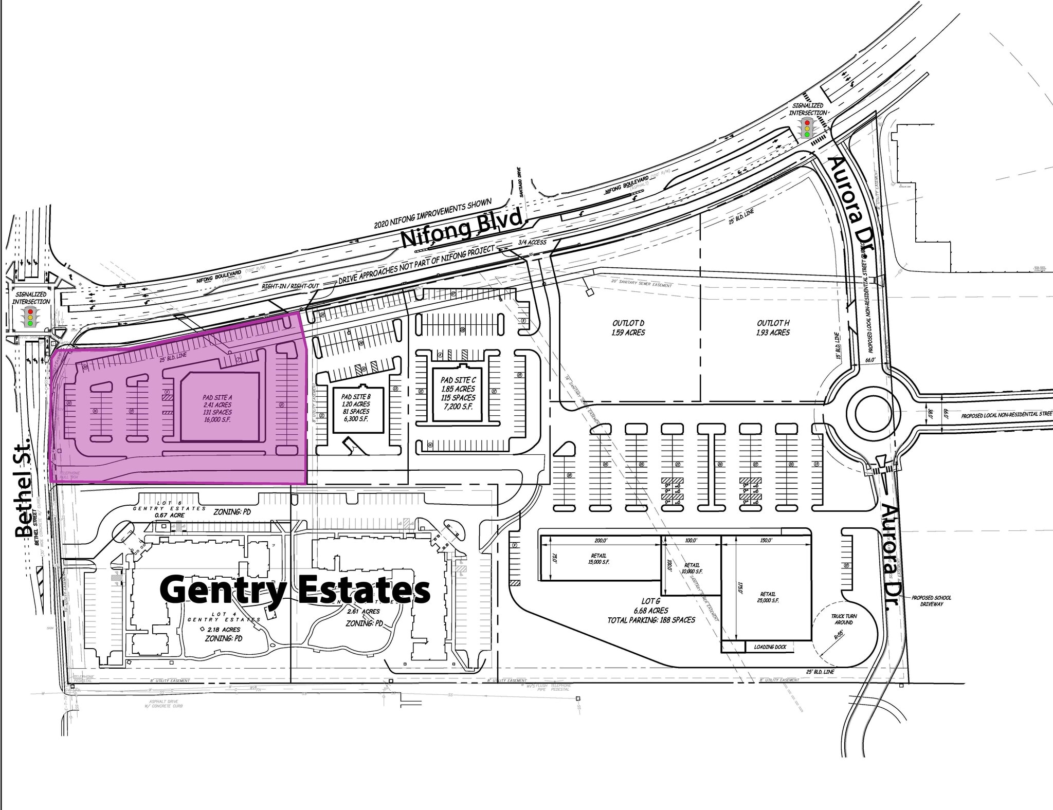 Bethel St & Nifong Blvd West Lot, Columbia, MO for Rent