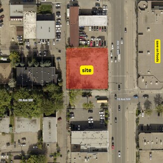 Edmonton, AB Commercial Land - 10416 78 Ave NW