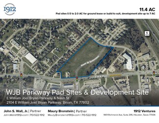 Bryan, TX Commercial Land - 2104 E Wm J Bryan Pky