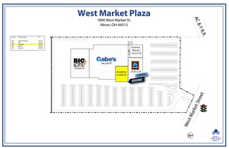 Akron, OH Retail - 1890 W Market St