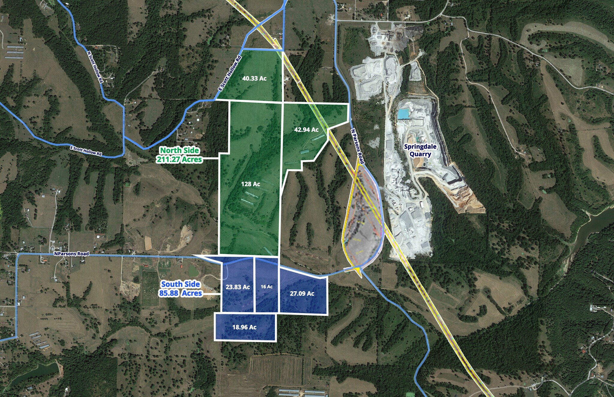 N Parsons Road North, Springdale, AR for Sale
