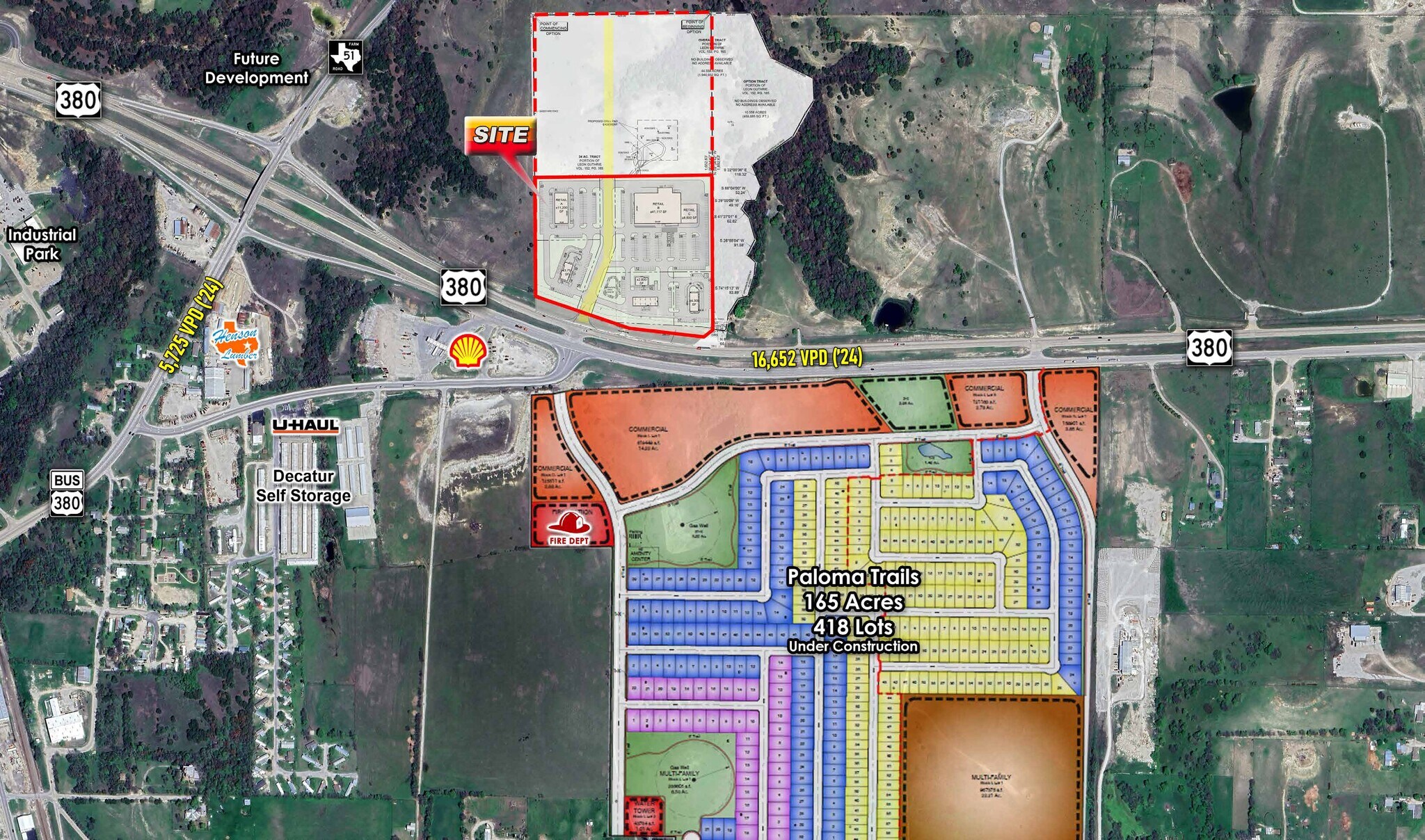 NEQ of US-380 at E Bus 380, Decatur, TX for Sale