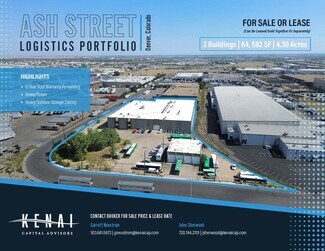 Denver, CO Warehouse - 5050 Ash St Denver, CO Warehouse - 5050 Ash St