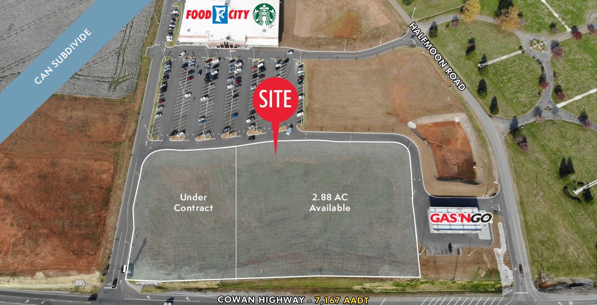 Cowan Highway & Halfmoon Road, Winchester, TN for Sale