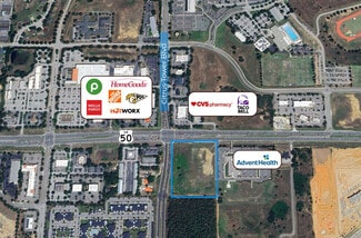 Clermont, FL Commercial Land - East Highway 50 @ Citrus Tower Boulevard