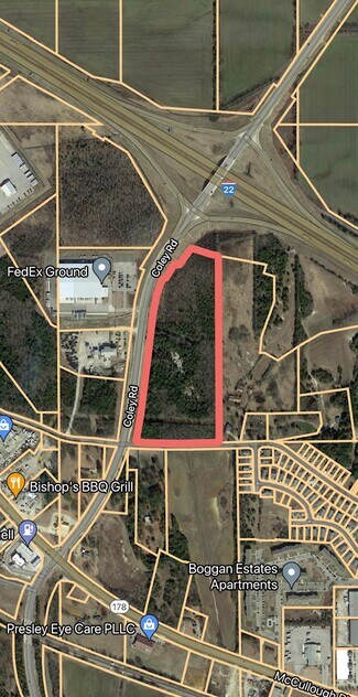 Tupelo, MS Commercial Land - Coley @ I22