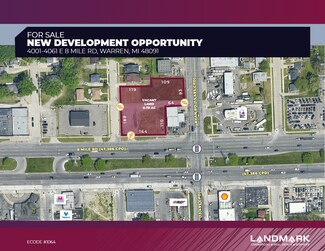 Warren, MI Commercial Land - 4001-4061 E 8 Mile Rd Warren, MI Commercial Land - 4001-4061 E 8 Mile Rd