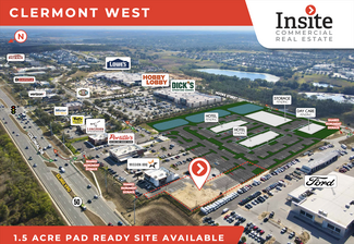 Clermont, FL Commercial Land - SR 50 & Sandhill View Blvd
