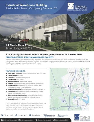 Tinton Falls, NJ Industrial - 49 Shark River Rd