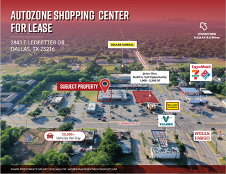 Dallas, TX Retail - 2843-2849 E Ledbetter Dr