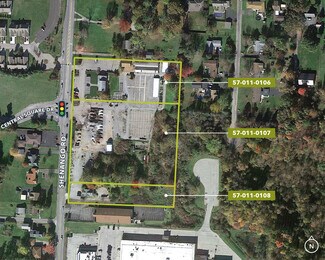 Beaver Falls, PA Commercial Land - 748-766 Shenango Rd