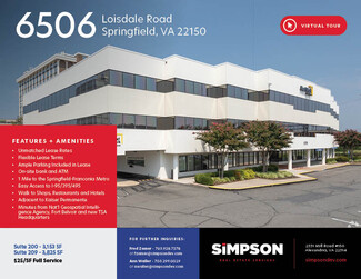 Springfield, VA Office, Retail - 6506 Loisdale Rd