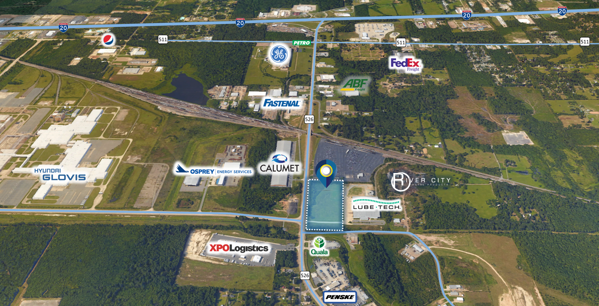 7601 W Bert Kouns Industrial Loop, Shreveport, LA for Rent