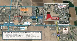 Casa Grande, AZ Commercial - SW McMurray Blvd & Monument Plaza Cir