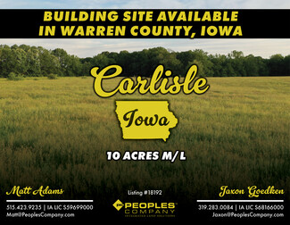 Carlisle, IA Agricultural - Dubuque Street & 170th Avenue