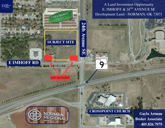 Norman, OK Commercial Land - E Imhoff & 24th Avenue SE