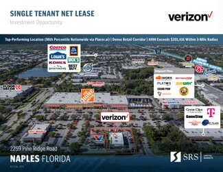 Naples, FL Freestanding - 2259 Pine Ridge Rd