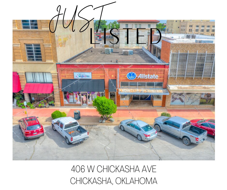 406408 W Chickasha Ave Chickasha, OK 73018 Retail Property for Sale