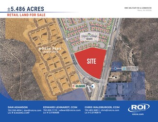Reno, NV Commercial Land - 8125 Lemmon Dr