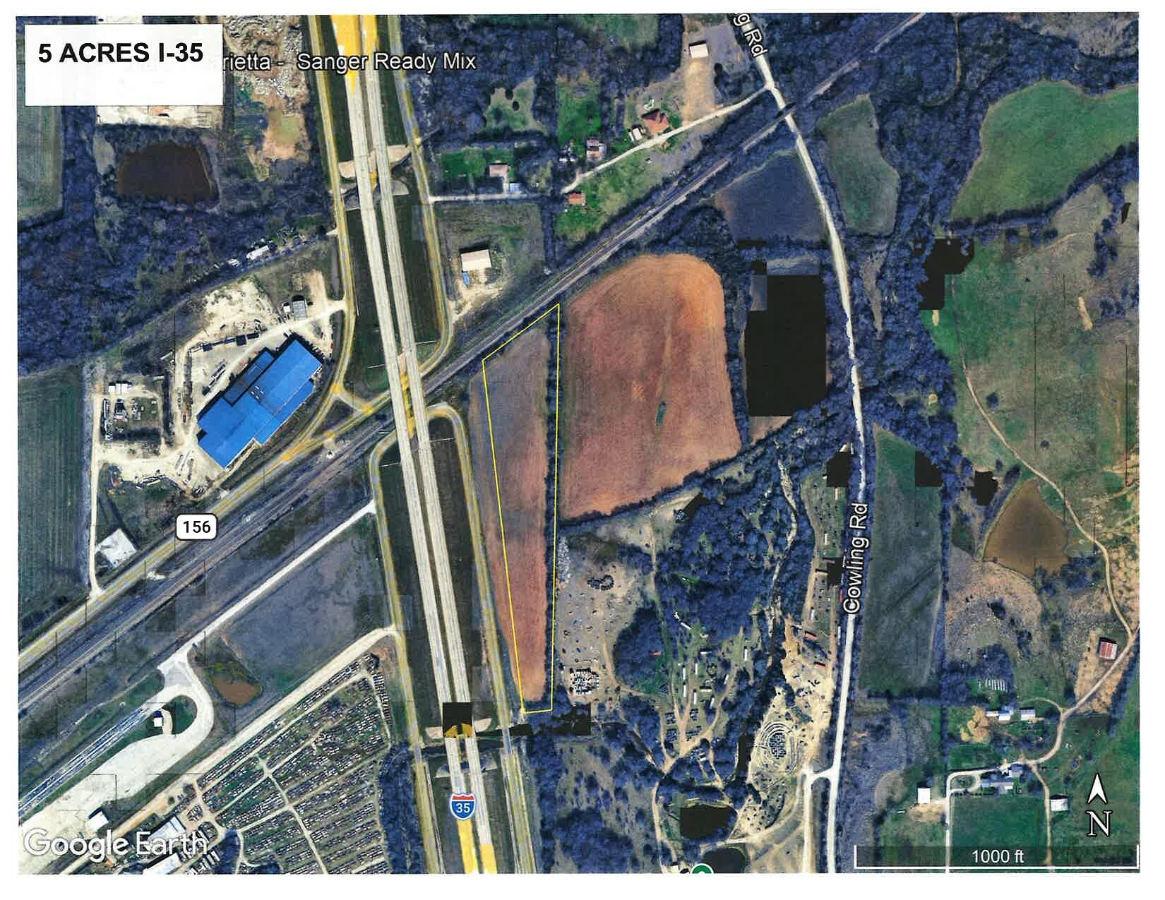 TBD Interstate 35 Frontage Road, Sanger, TX for Rent