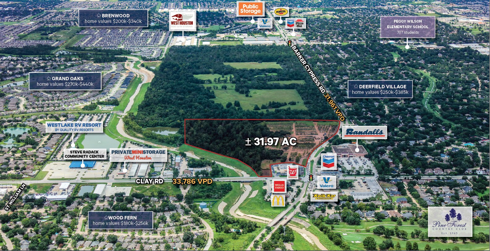4300 Barker Cypress Rd, Houston, TX for Sale
