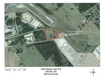 Winder, GA Commercial Land - 1032 SE Atlanta Hwy Winder, GA Commercial Land - 1032 SE Atlanta Hwy