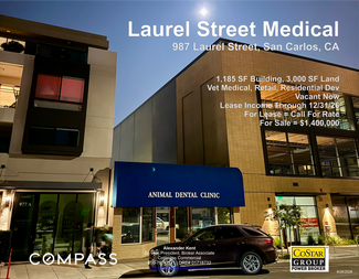 San Carlos, CA Office/Medical - 987 Laurel St